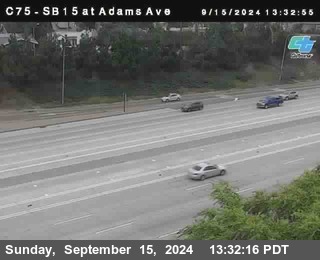 SB 15 at Adams Ave (On Ramp)