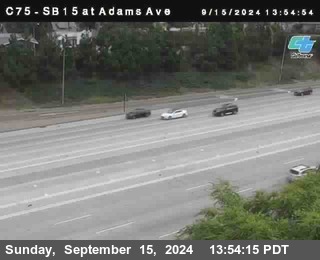 SB 15 at Adams Ave (On Ramp)