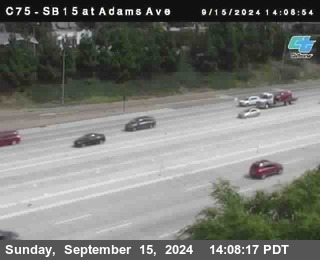 SB 15 at Adams Ave (On Ramp)