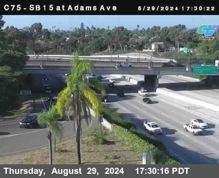 SB 15 at Adams Ave (On Ramp)