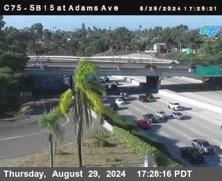 SB 15 at Adams Ave (On Ramp)