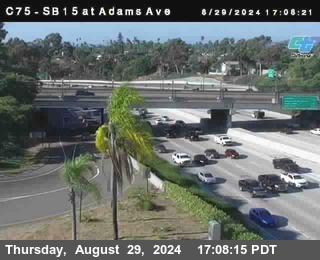 SB 15 at Adams Ave (On Ramp)