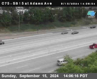 SB 15 at Adams Ave (On Ramp)