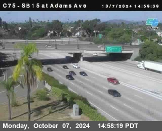 SB 15 at Adams Ave (On Ramp)