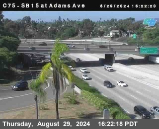 SB 15 at Adams Ave (On Ramp)