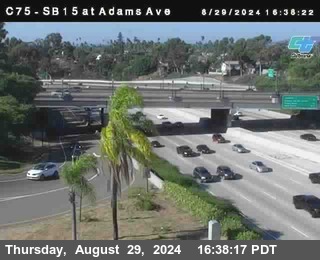 SB 15 at Adams Ave (On Ramp)