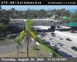 SB 15 at Adams Ave (On Ramp)