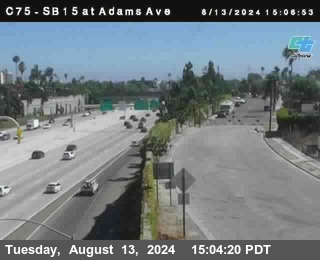 SB 15 at Adams Ave (On Ramp)