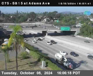 SB 15 at Adams Ave (On Ramp)