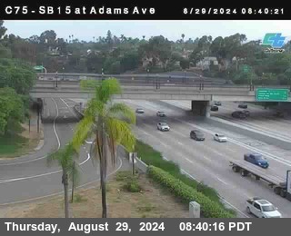 SB 15 at Adams Ave (On Ramp)