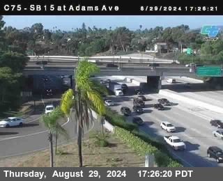 SB 15 at Adams Ave (On Ramp)