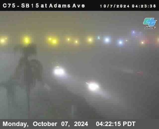 SB 15 at Adams Ave (On Ramp)