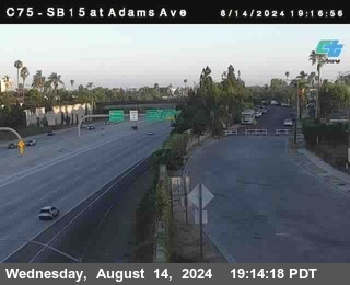 SB 15 at Adams Ave (On Ramp)