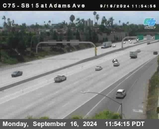 SB 15 at Adams Ave (On Ramp)