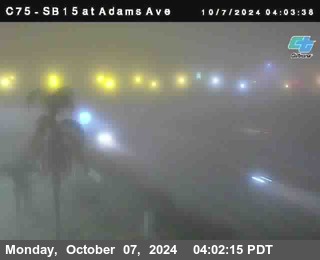 SB 15 at Adams Ave (On Ramp)