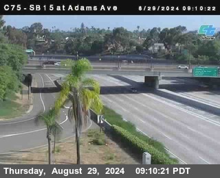 SB 15 at Adams Ave (On Ramp)