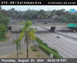 SB 15 at Adams Ave (On Ramp)