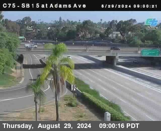 SB 15 at Adams Ave (On Ramp)