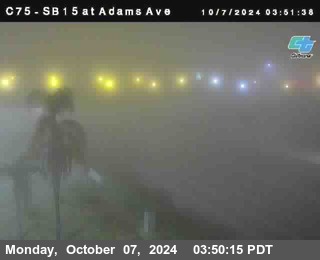 SB 15 at Adams Ave (On Ramp)