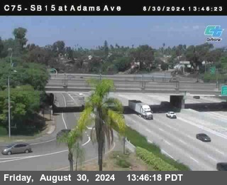 SB 15 at Adams Ave (On Ramp)