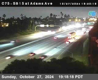 SB 15 at Adams Ave (On Ramp)