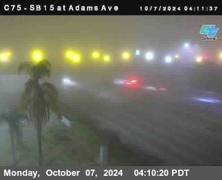 SB 15 at Adams Ave (On Ramp)