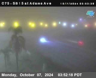 SB 15 at Adams Ave (On Ramp)