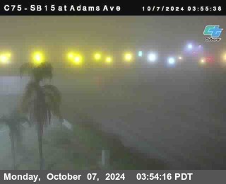 SB 15 at Adams Ave (On Ramp)