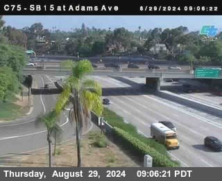 SB 15 at Adams Ave (On Ramp)