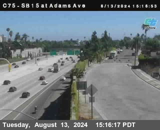 SB 15 at Adams Ave (On Ramp)