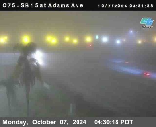 SB 15 at Adams Ave (On Ramp)