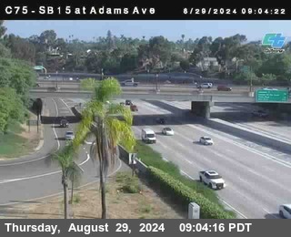 SB 15 at Adams Ave (On Ramp)