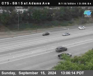 SB 15 at Adams Ave (On Ramp)