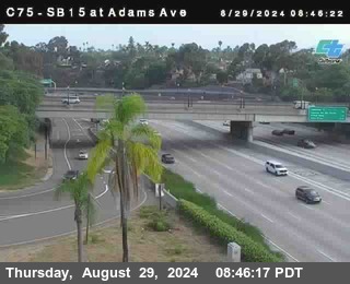 SB 15 at Adams Ave (On Ramp)