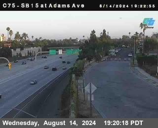 SB 15 at Adams Ave (On Ramp)