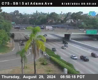 SB 15 at Adams Ave (On Ramp)