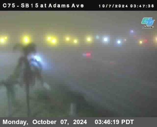 SB 15 at Adams Ave (On Ramp)