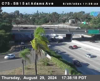 SB 15 at Adams Ave (On Ramp)