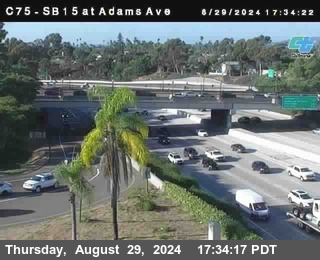 SB 15 at Adams Ave (On Ramp)