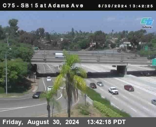 SB 15 at Adams Ave (On Ramp)