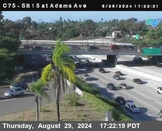 SB 15 at Adams Ave (On Ramp)