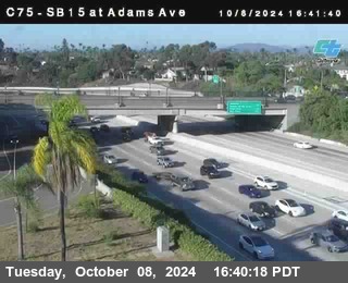 SB 15 at Adams Ave (On Ramp)