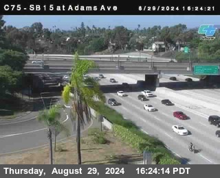 SB 15 at Adams Ave (On Ramp)