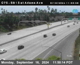 SB 15 at Adams Ave (On Ramp)