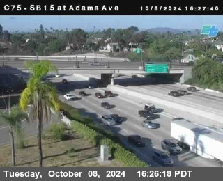 SB 15 at Adams Ave (On Ramp)