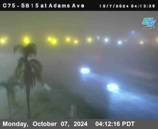 SB 15 at Adams Ave (On Ramp)