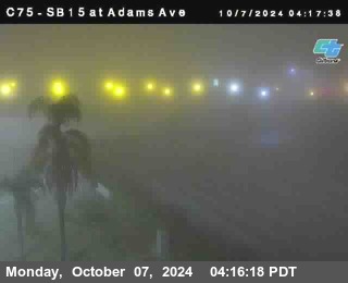 SB 15 at Adams Ave (On Ramp)