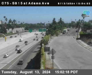 SB 15 at Adams Ave (On Ramp)