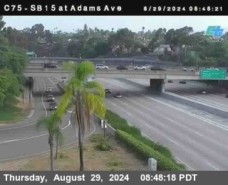 SB 15 at Adams Ave (On Ramp)