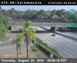 SB 15 at Adams Ave (On Ramp)